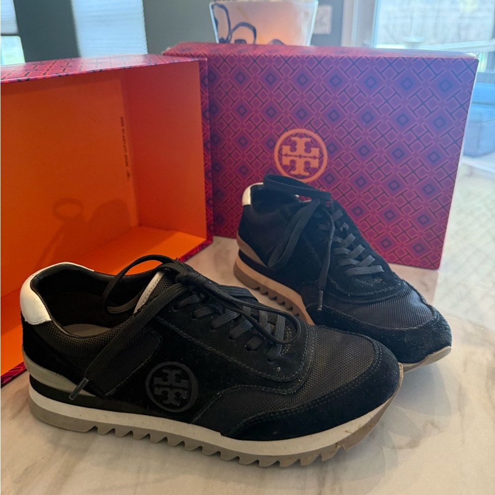 Tory Burch Black Sneakers